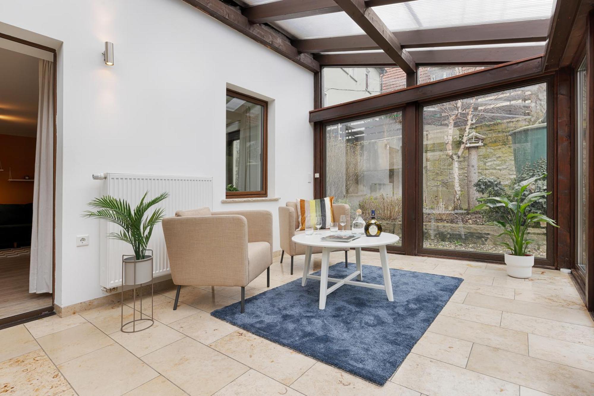 Homie Stay Badgasse - Fewos Am Main Mit Dachterrasse & Fahrradgarage Ochsenfurt Eksteriør billede